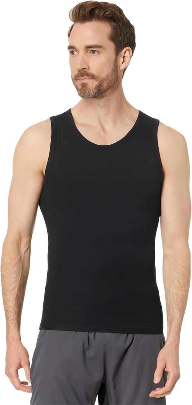 SPANX Men's Slimming Compression Tank Top Size 2XL Black NWT